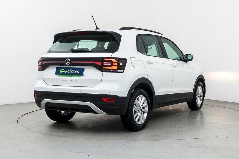 Usado VW T-Cross Advance 110 CV (80 kW) 2021 Blanco SUV