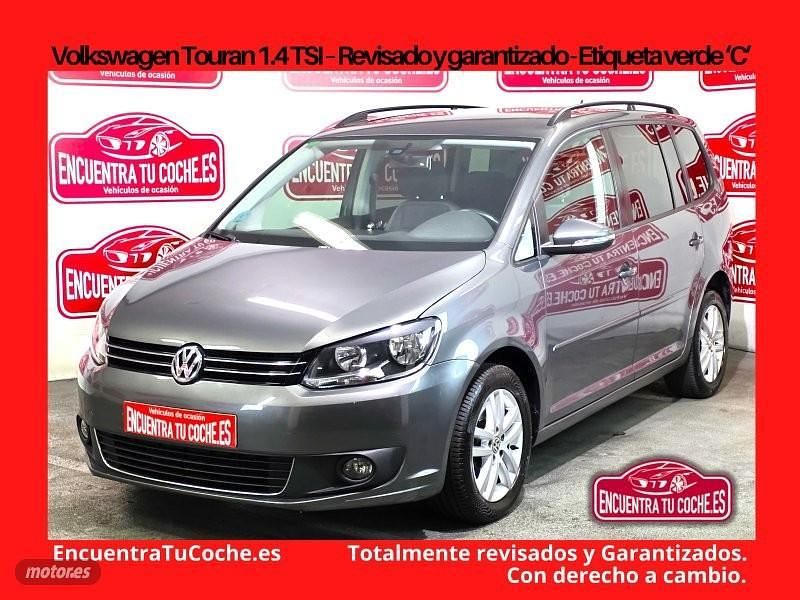 Gris / plata Usado 2014 VW Touran Advance Monovolumen | 9990 € (Buen precio) - Imagen 1/4