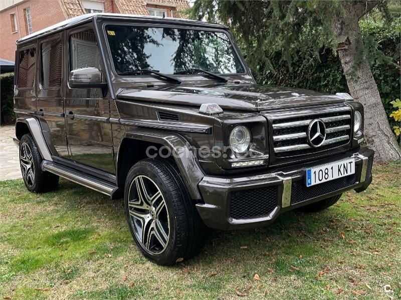 Usado Mercedes G350 211 CV (155 kW) 2014 Marrón SUV