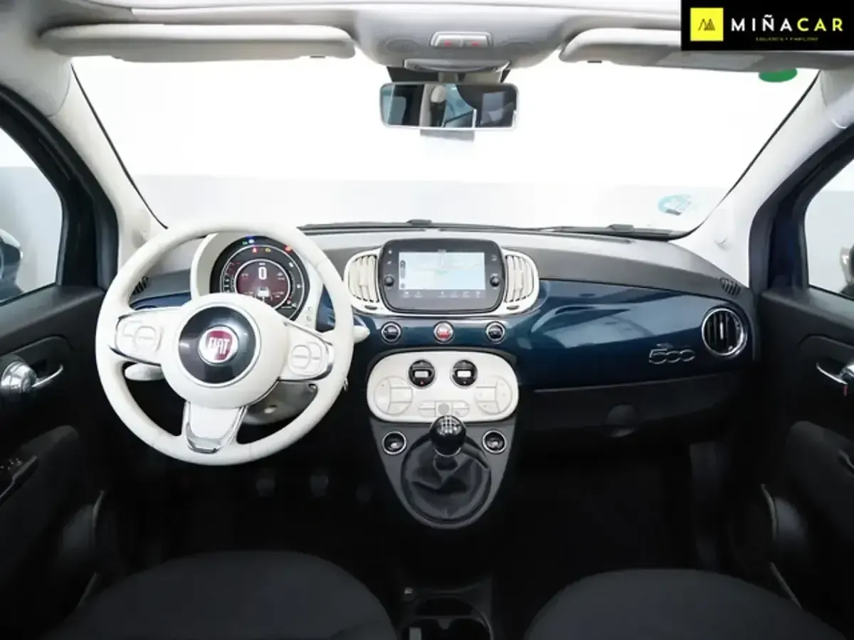 Usado Fiat 500 70 CV (51 kW) 2023 Azul