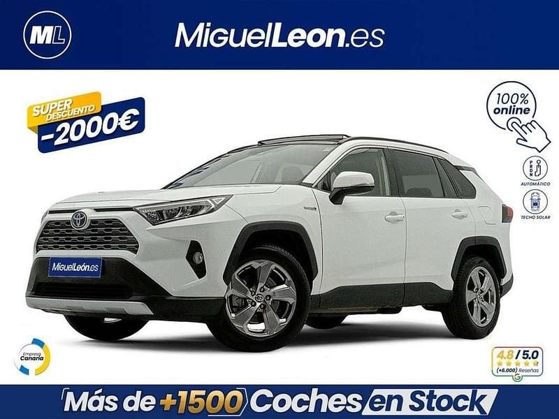 Blanco Usado 2020 Toyota RAV4 Hybrid Advance SUV | 27.985 € (Precio justo) - Imagen 1/3