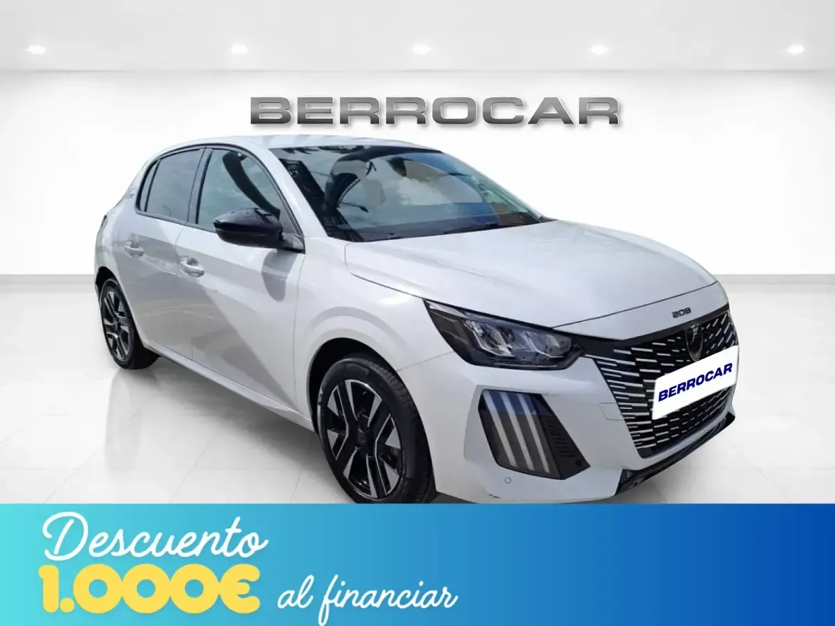 Usado Peugeot e-208 Style 100 kW (136 CV) 2024 Blanco Utilitario