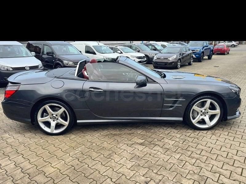 Usado Mercedes SL350 306 CV (225 kW) 2012 Gris / plata Descapotable