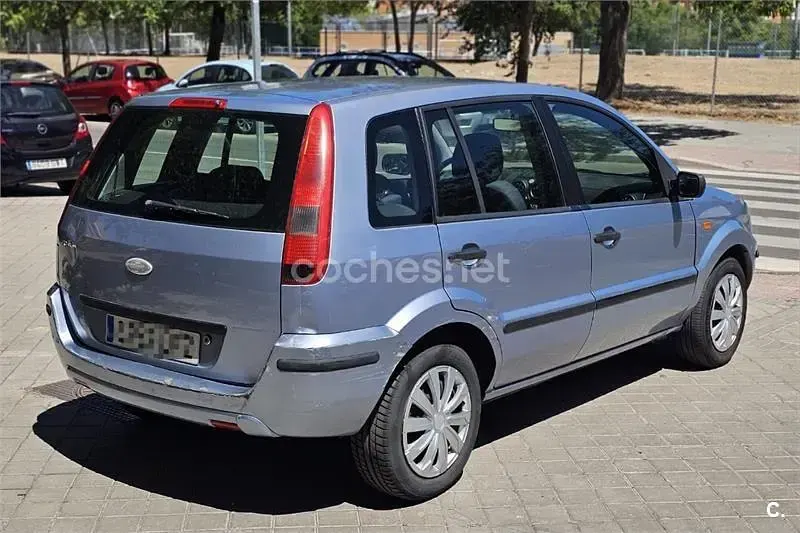 Usado Ford Fusion Trend 80 CV (58 kW) 2006 Gris / plata Utilitario