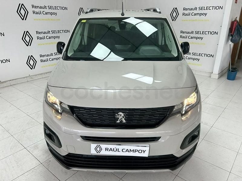 Usado Peugeot Rifter GT-line 130 CV (95 kW) 2019 Gris / plata Monovolumen