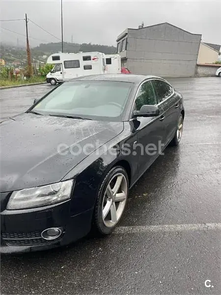 Usado Audi A5 S-Line 170 CV (125 kW) 2010 Negro Coupe