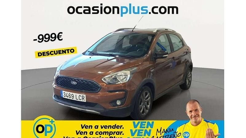 Usado Ford Ka Plus Active 86 CV (63 kW) 2019 Marrón Utilitario