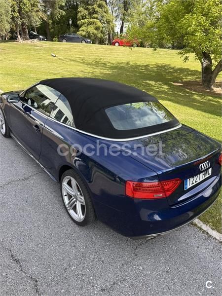 Azul Usado 2014 Audi A5 Cabriolet S-Line Descapotable | 19.500 € (Precio justo) - Imagen 1/4