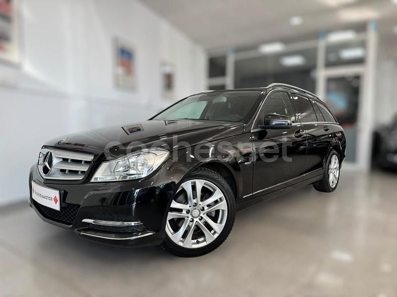 Negro Usado 2011 Mercedes C200 Familiar | 13.500 € - Imagen 1/4