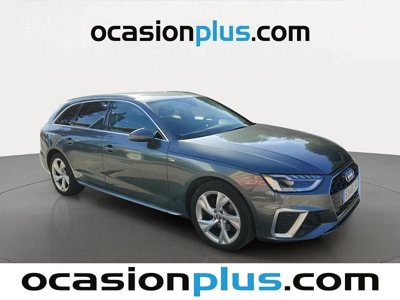Usado Audi A4 S-Line 150 CV (110 kW) 2021 Gris / plata Familiar