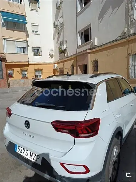 Usado VW T-Roc 150 CV (110 kW) 2025 Blanco SUV