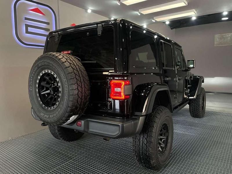 Usado Jeep Wrangler Sahara 283 CV (208 kW) 2021 Negro SUV
