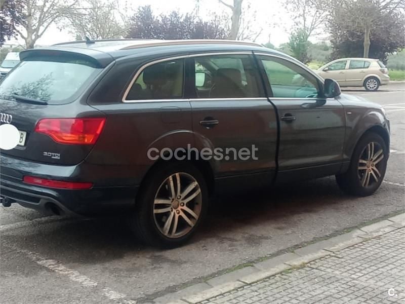 Usado Audi Q7 S-Line 233 CV (171 kW) 2008 Negro SUV