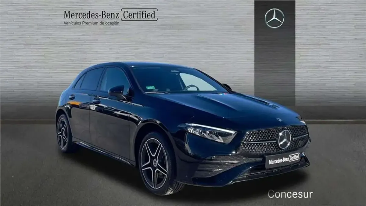 Usado Mercedes A200 150 CV (110 kW) 2025 Negro Berlina