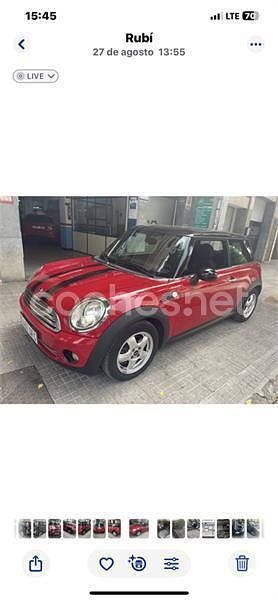 Rojo Usado 2008 Mini ONE Utilitario | 5400 € (Precio justo) - Imagen 1/4