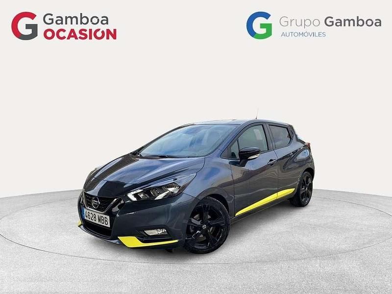 Gris Usado 2022 Nissan Micra Acenta Utilitario | 12.270 € (Buen precio) - Imagen 1/4