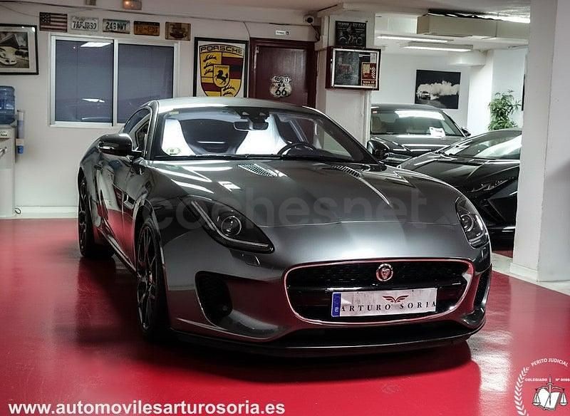 Usado Jaguar F-Type R-Dynamic 380 CV (279 kW) 2018 Gris / plata Coupe