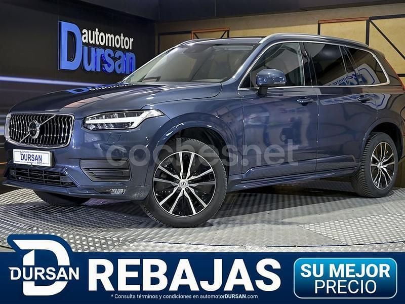 Azul Usado 2021 Volvo XC90 Momentum SUV | 42.990 € (Un poco caro) - Imagen 1/4