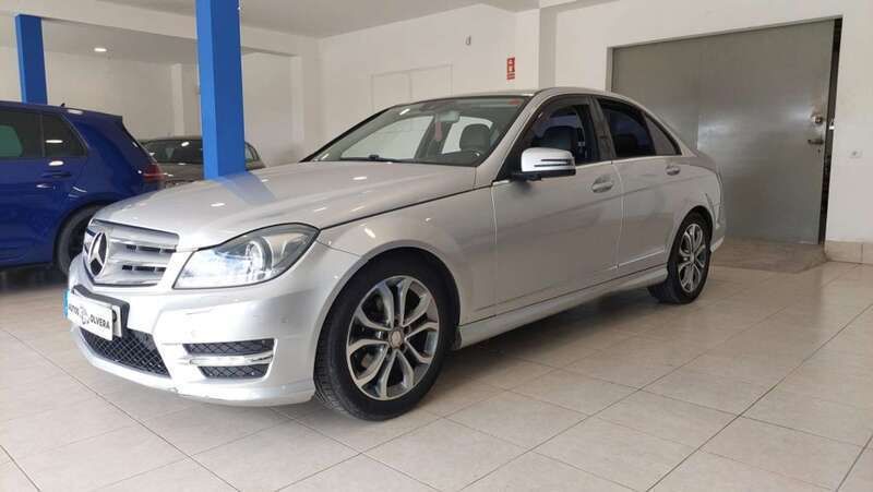 Plateado Usado 2014 Mercedes C200 Avantgarde Edition Berlina | 12.400 € (Buen precio) - Imagen 1/4