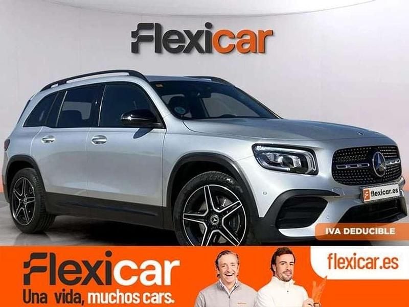 Gris Usado 2021 Mercedes GLB220 SUV | 34.190 € (Precio justo) - Imagen 1/4