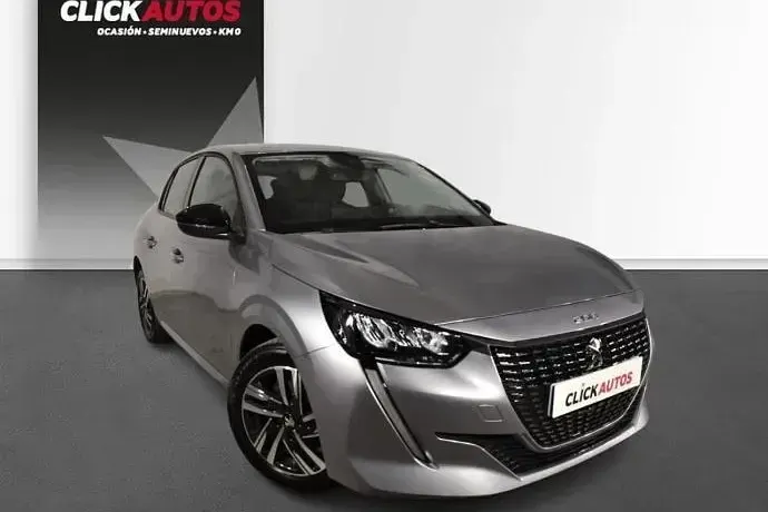Usado Peugeot 208 Allure 100 CV (73 kW) 2023 Negro Utilitario