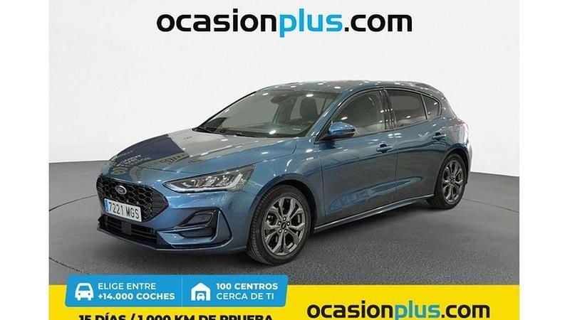 Azul Usado 2023 Ford Focus ST-Line Utilitario | 18.390 € (Precio justo) - Imagen 1/4