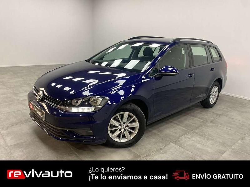 Azul Usado 2020 VW Golf VII Edition Familiar | 12.990 € (Precio justo) - Imagen 1/4