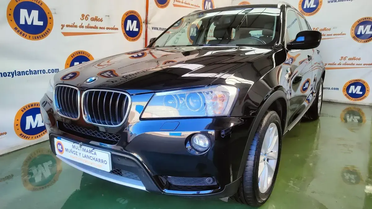 Usado BMW X3 xLine 184 CV (135 kW) 2014 Negro SUV