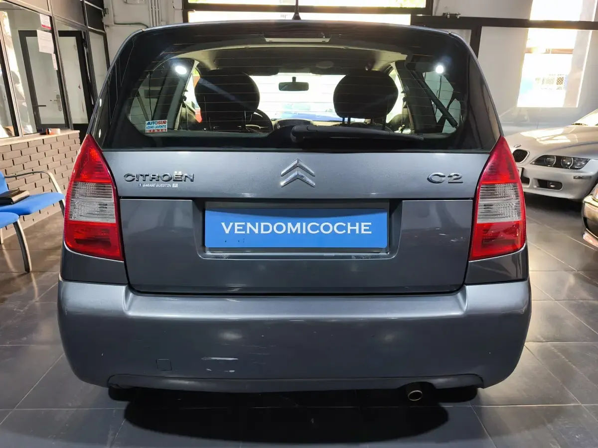 Usado Citroën C2 75 CV (55 kW) 2010 Gris Utilitario