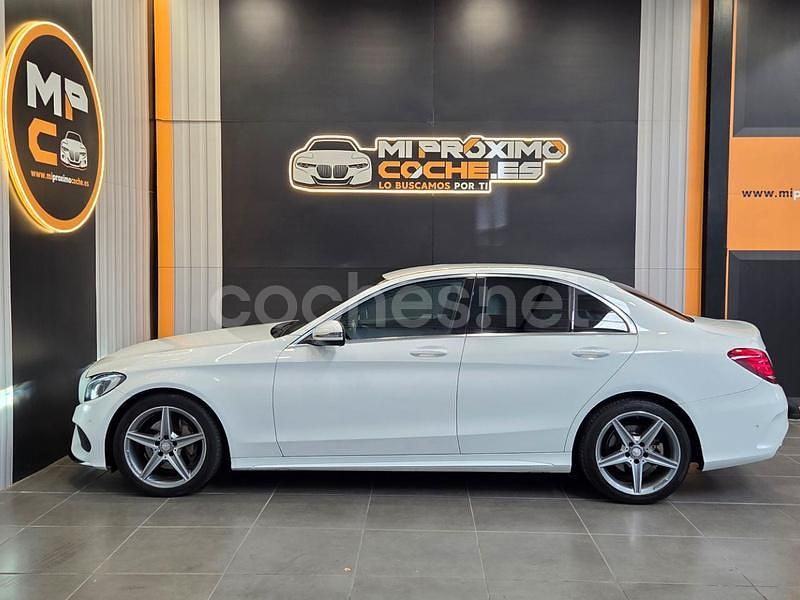 Usado Mercedes C220 170 CV (125 kW) 2016 Blanco Berlina