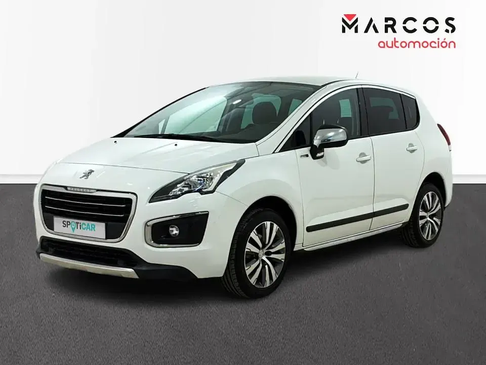 Usado Peugeot 3008 Style 120 CV (88 kW) 2016 Blanco Berlina