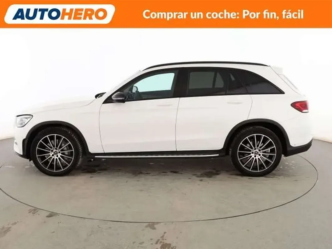 Usado Mercedes GLC220 AMG line 194 CV (142 kW) 2022 Blanco SUV