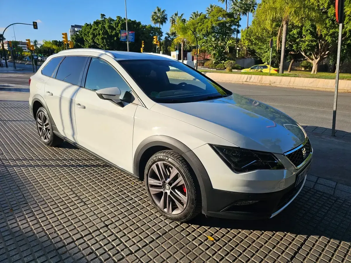 Brugt Seat Leon XCELLENCE 150 HK (110 kW) 2018 Hvid Stationcar