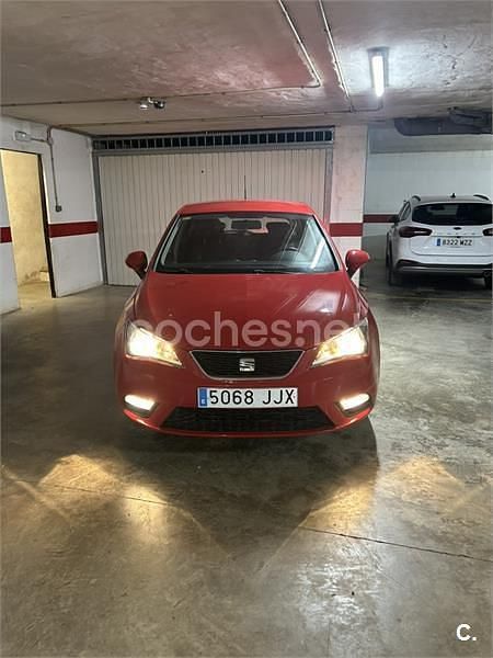 Brugt Seat Ibiza CONNECT 90 HK (66 kW) 2015 Rød Sedan