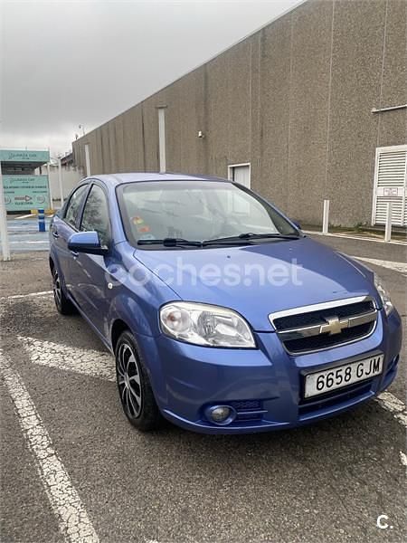 Usado Chevrolet Aveo LT 94 CV (69 kW) 2008 Azul Berlina