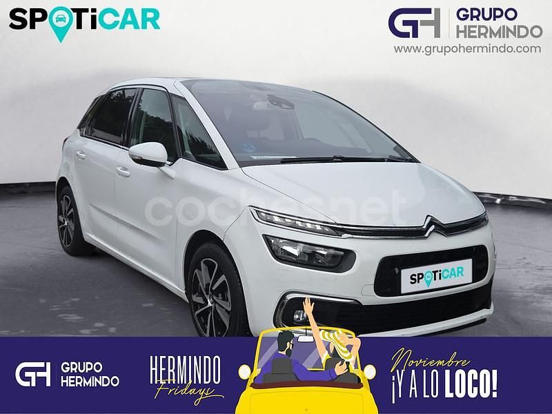 Blanco Usado 2020 Citroën C4 SpaceTourer Feel Monovolumen | 12.850 € (Buen precio) - Imagen 1/4