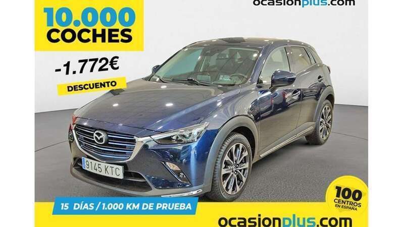Azul Usado 2019 Mazda CX-3 SUV | 17.728 € (Precio justo) - Imagen 1/4