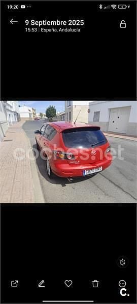 Usado Mazda 3 Active 105 CV (77 kW) 2008 Rojo Berlina