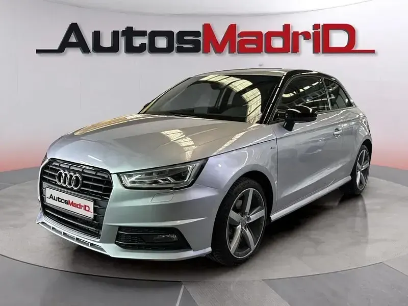 Usado Audi A1 125 CV (91 kW) 2017 Gris / plata Utilitario