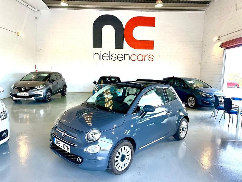 Gris Usado 2019 Fiat 500 Lounge Descapotable | 10.900 € (Precio justo) - Imagen 1/4