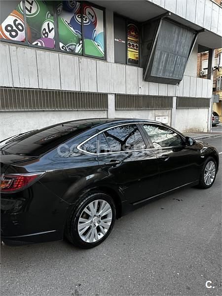 Usado Mazda 6 Active 140 CV (102 kW) 2008 Negro Berlina