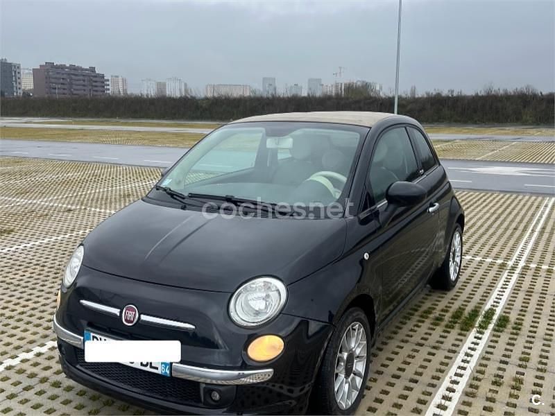 Usado Fiat 500C 95 CV (69 kW) 2011 Negro Descapotable