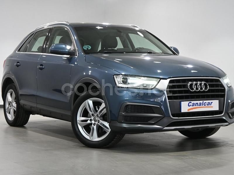 Usado Audi Q3 Design 150 CV (110 kW) 2018 Azul SUV