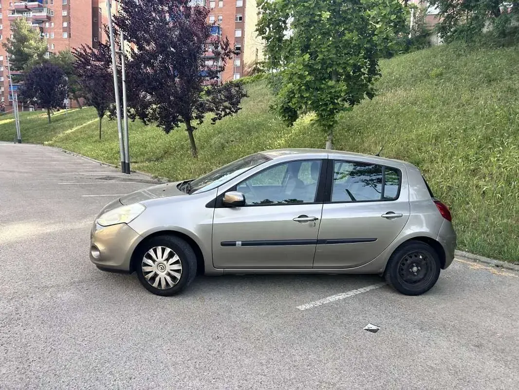 Usado Renault Clio Authentique 86 CV (63 kW) 2009 Gris Utilitario