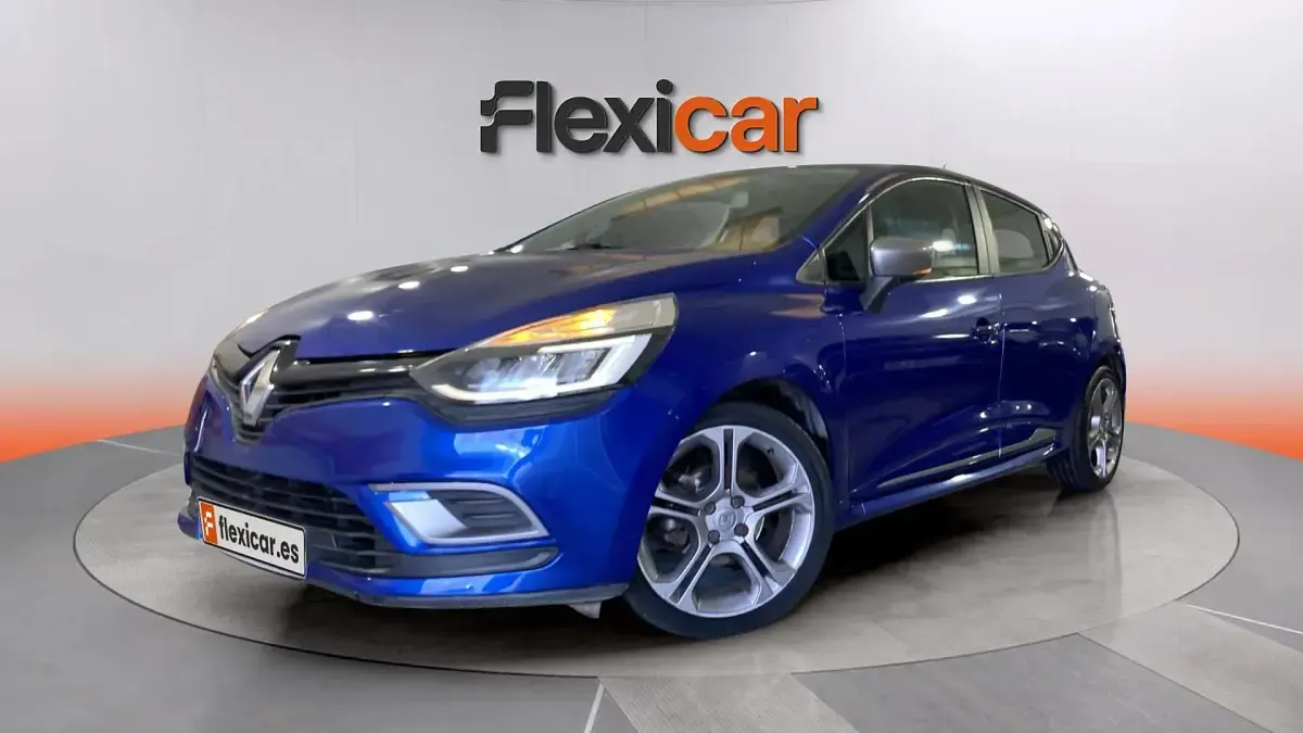 Usado Renault Clio IV Zen 120 CV (88 kW) 2017 Azul Berlina