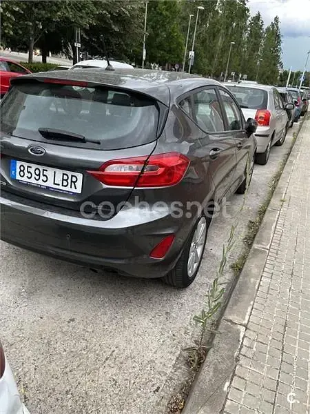 Usado Ford Fiesta Trend 75 CV (55 kW) 2019 Gris / plata Utilitario