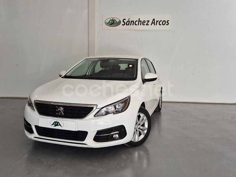 Blanco Usado 2021 Peugeot 308 Active Berlina | 14.500 € (Precio justo) - Imagen 1/4