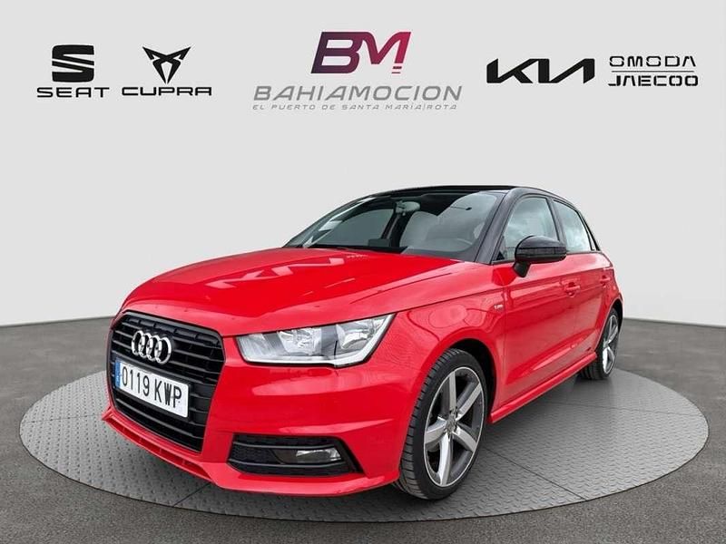 Usado Audi A1 Sportback Ambiente 95 CV (69 kW) 2019 Rojo Utilitario