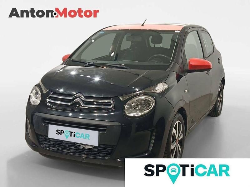 Usado Citroën C1 Feel 82 CV (60 kW) 2017 Negro Utilitario