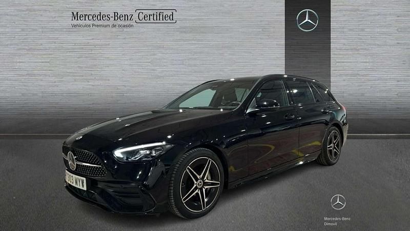 Usado Mercedes C220 200 CV (147 kW) 2024 Negro Familiar